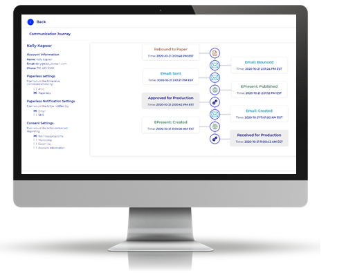 Customer Journey a picture of a Conductor screenshot