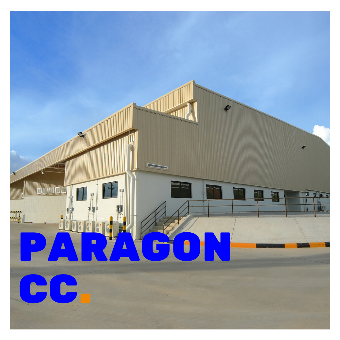 Paragon CC superimposed on a picture of the building