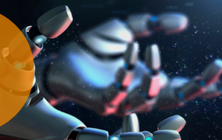 RPA showing 2 robotic hands