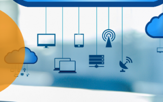 5 Risks of Cloud Computing a picture showing the icons of the components of the Cloud