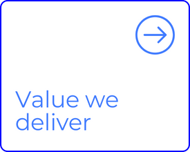 Value we deliver